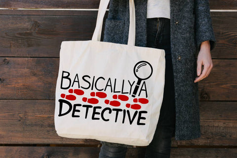 Basically A Detective| Crime Show SVG Cutting Files. SVG CosmosFineArt 