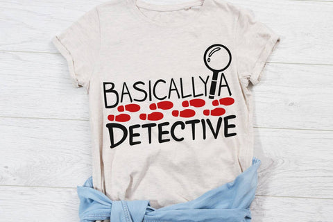 Basically A Detective| Crime Show SVG Cutting Files. SVG CosmosFineArt 