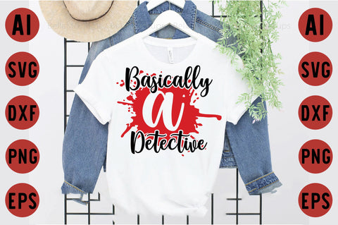 Basically a Detective SVG designartist 
