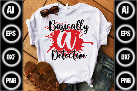 Basically a Detective SVG designartist 