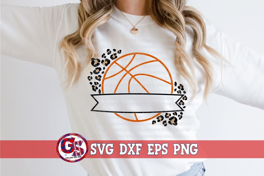 Basketball Banner SVG DXF EPS PNG - So Fontsy