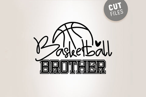 Basketball Brother SVG SVG VectorSVGdesign 