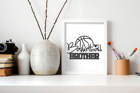 Basketball Brother SVG SVG VectorSVGdesign 