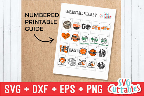Basketball Bundle 2 SVG Svg Cuttables 