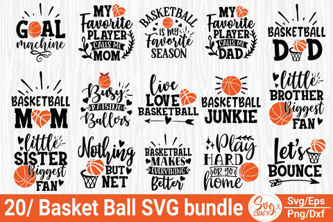 Basketball bundle svg, Basketball quotes svg, Basketball svg, Svg bundle, Bundle, Basketball cut files, Basketball cricut, basketball shirt SVG Svgcraft 