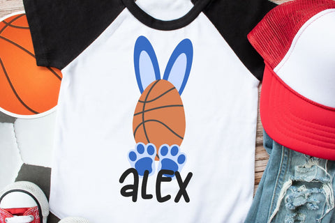 Basketball Bunny SVG Morgan Day Designs 