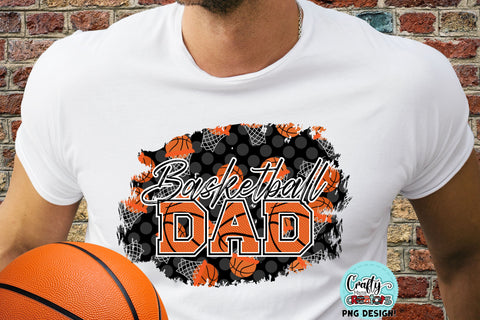 Basketball Dad PNG Design, Basketball Sports Print PNG SVG Crafty Mama Studios 