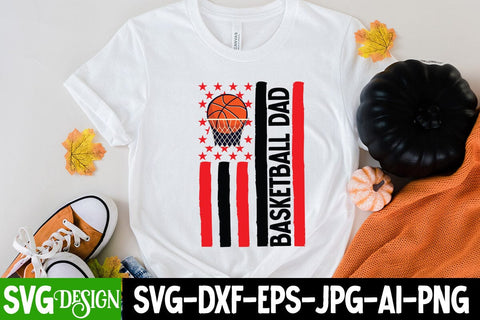 Basketball Dad SVG Cut File, Basketball Dad Sublimation Design SVG BlackCatsMedia 