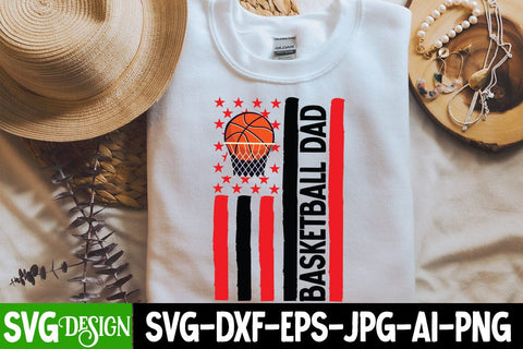 Basketball Dad SVG Cut File, Basketball Dad Sublimation Design SVG BlackCatsMedia 