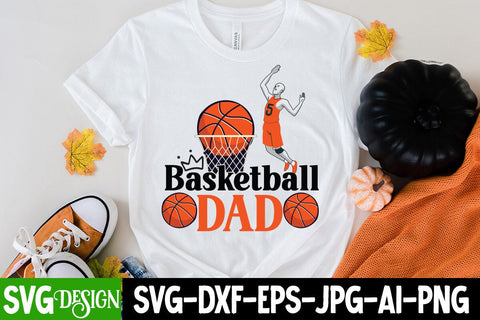 Basketball Dad SVG Cut File, Basketball Dad Sublimation Design SVG BlackCatsMedia 
