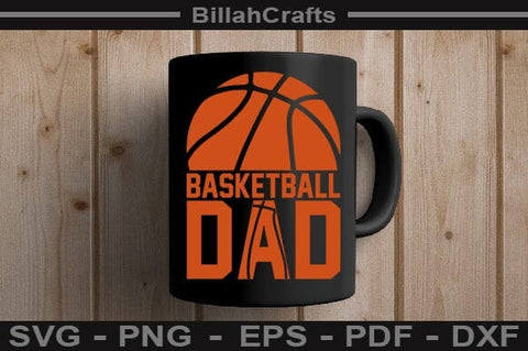 Basketball Dad SVG File SVG BillahCrafts 