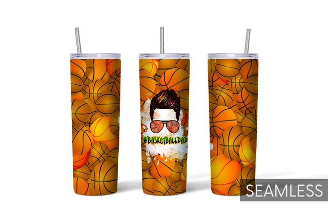 Basketball Dad Tumbler Sublimation Sublimation SvgOcean 