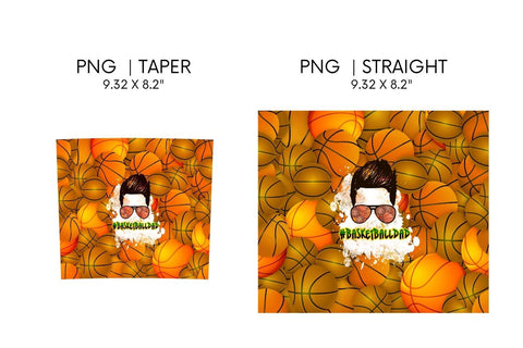 Basketball Dad Tumbler Sublimation Sublimation SvgOcean 