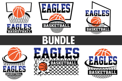 Basketball Dragons T shirt design Bundle SVG Johan Ru designs 