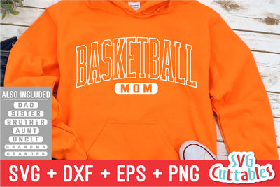 Basketball Family | SVG Cut File SVG Svg Cuttables 