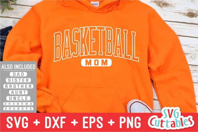 Basketball Family | SVG Cut File SVG Svg Cuttables 