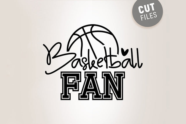 Basketball Fan SVG SVG VectorSVGdesign 