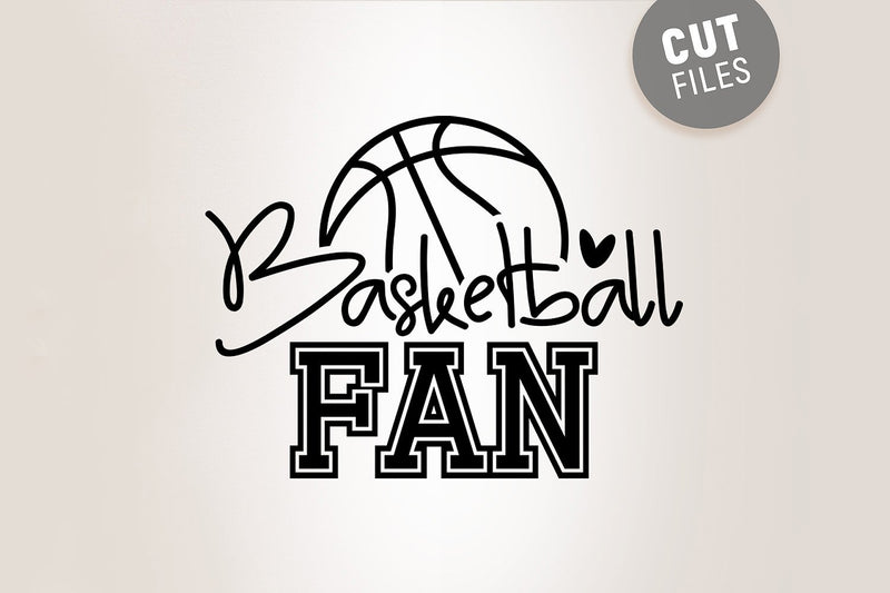 Basketball Fan SVG SVG VectorSVGdesign 