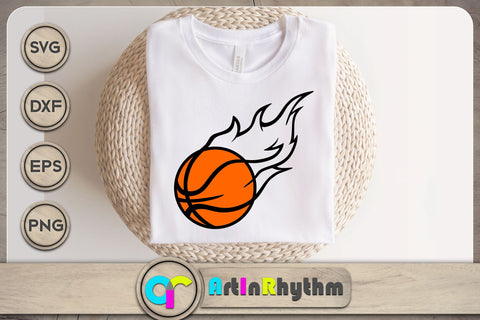 Basketball fire ball svg bundle SVG Artinrhythm shop 