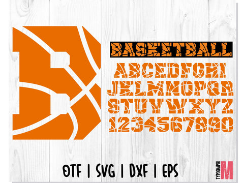 Basketball Font Font CreativeStudioTM 