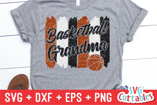 Basketball Grandma SVG Svg Cuttables 