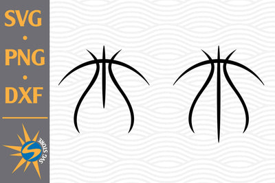 Basketball Lace SVG, PNG, DXF Digital Files Include SVG SVGStoreShop 