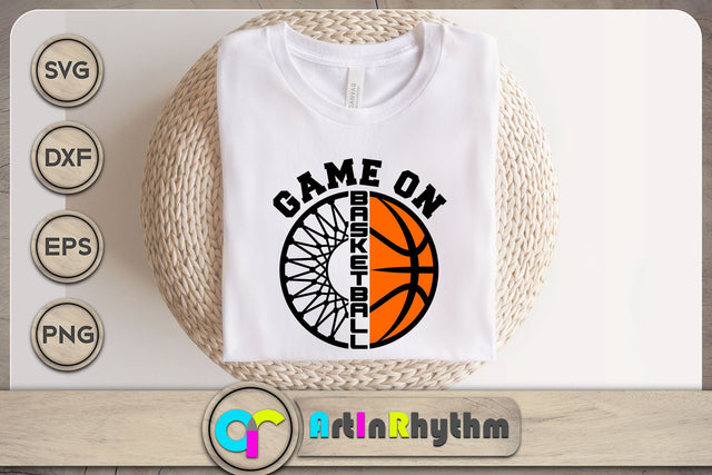 Basketball logo game on svg SVG Artinrhythm shop 