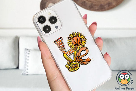Basketball Love Sublimation Sublimation Owlsome.Designs 