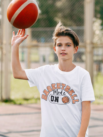 Basketball Mode Design svg - Basketball Cut File - Boys Basketball svg - Cricut Cut File - Digital Download - Basketball T-shirt Design SVG NextArtWorks 