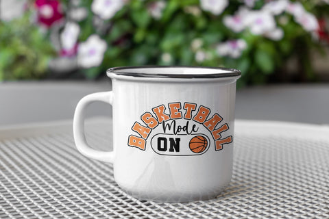 Basketball Mode Design svg - Basketball Cut File - Boys Basketball svg - Cricut Cut File - Digital Download - Basketball T-shirt Design SVG NextArtWorks 