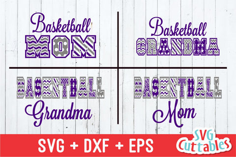 Basketball Mom Basketball Grandma pattern SVG Svg Cuttables 