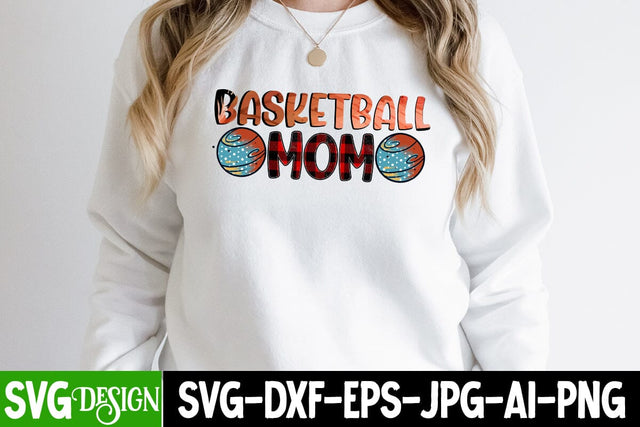 Basketball Mom Sublimation Design, Basketball Mom Sublimation , Mom Sublimation Design , MOM Sublimation PNG Sublimation BlackCatsMedia 