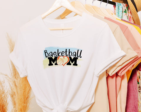 Basketball Mom Sublimation Designs Bundle, 6 Basketball Mom PNG Files, Basketball Mom Messy Bun PNG, Loud And Proud Basketball Mom PNG Sublimation HappyDesignStudio 