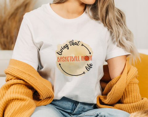 Basketball Mom Sublimation Designs Bundle, 6 Basketball Mom PNG Files, Basketball Mom Messy Bun PNG, Loud And Proud Basketball Mom PNG Sublimation HappyDesignStudio 