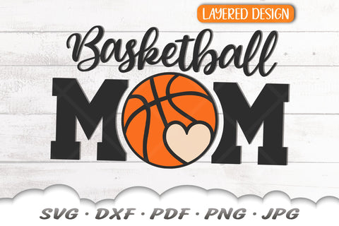 Basketball Mom SVG | Basketball SVG | Basketball Shirt SVG Cloud9Design 