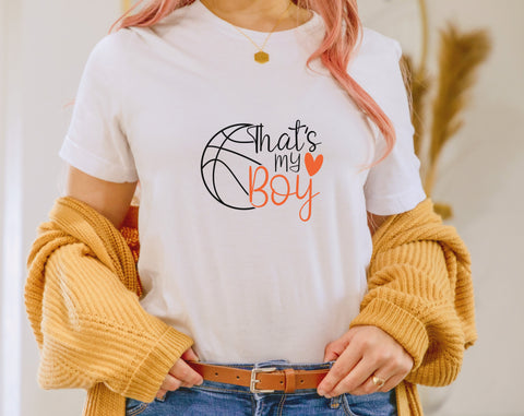 Basketball Mom SVG Bundle, 6 Designs, Basketball Mom Shirt SVG, Basketball Mom Messy Bun SVG, Loud And Proud Basketball Mom SVG SVG HappyDesignStudio 