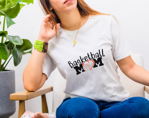 Basketball Mom SVG Bundle, 6 Designs, Basketball Mom Shirt SVG, Basketball Mom Messy Bun SVG, Loud And Proud Basketball Mom SVG SVG HappyDesignStudio 