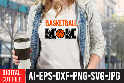 Basketball MOM SVG Design , Basketball MOM SVG Bundle SVG BlackCatsMedia 