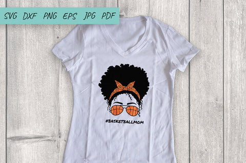 Basketball Mom SVG, Mom life svg, Afro Women SVG, Skull SVG SVG Irina Ostapenko 