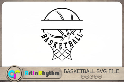 Sports Ball Themed Split Monogram Bundle | 8 PNG Files