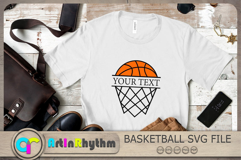 Basketball Monogram Svg, Basketball Cliparts, Basketball Svg File ...