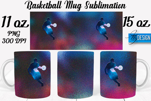 Basketball Mug Quotes Sublimation | Coffee 11 Oz | 15 Oz Mug Sublimation Sublimation Fly Design 