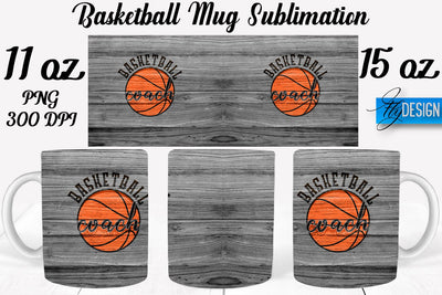 Basketball Mug Quotes Sublimation | Coffee 11 Oz | 15 Oz Mug Sublimation Sublimation Fly Design 