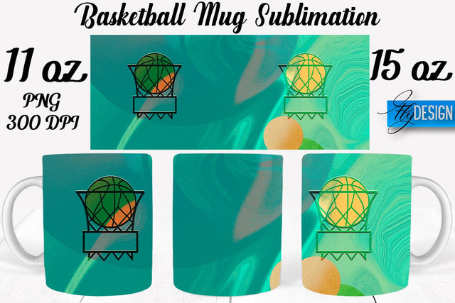 Basketball Mug Quotes Sublimation | Coffee 11 Oz | 15 Oz Mug Sublimation Sublimation Fly Design 