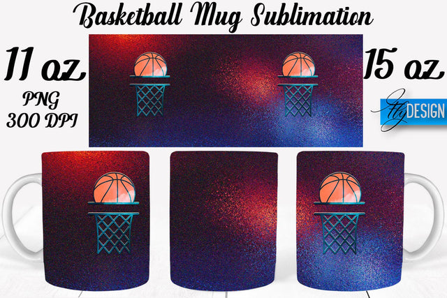 Basketball Mug Quotes Sublimation | Coffee 11 Oz | 15 Oz Mug Sublimation Sublimation Fly Design 
