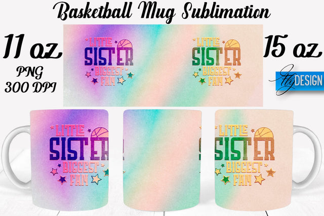 Basketball Mug Quotes Sublimation | Coffee 11 Oz | 15 Oz Mug Sublimation Sublimation Fly Design 