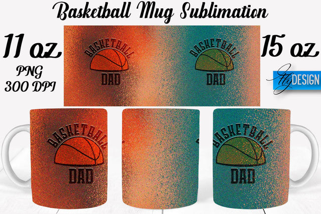 Basketball Mug Quotes Sublimation | Coffee 11 Oz | 15 Oz Mug Sublimation Sublimation Fly Design 