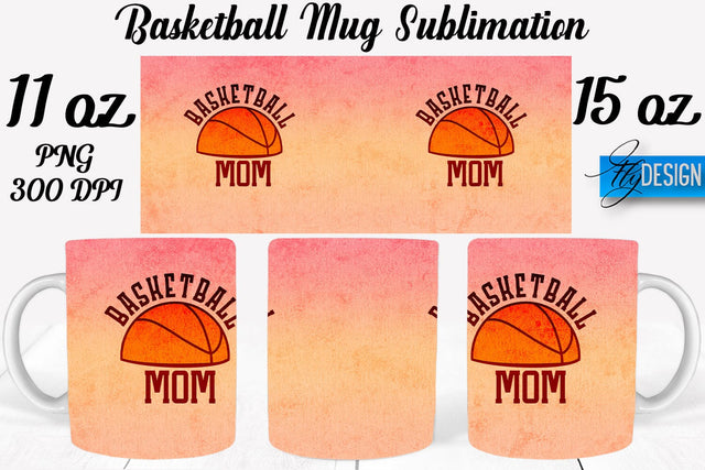 Basketball Mug Quotes Sublimation | Coffee 11 Oz | 15 Oz Mug Sublimation Sublimation Fly Design 