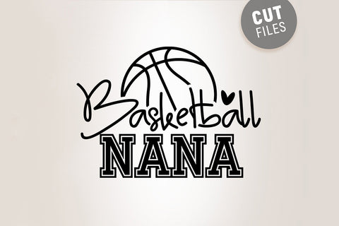 Basketball Nana SVG SVG VectorSVGdesign 