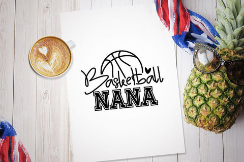 Basketball Nana SVG SVG VectorSVGdesign 